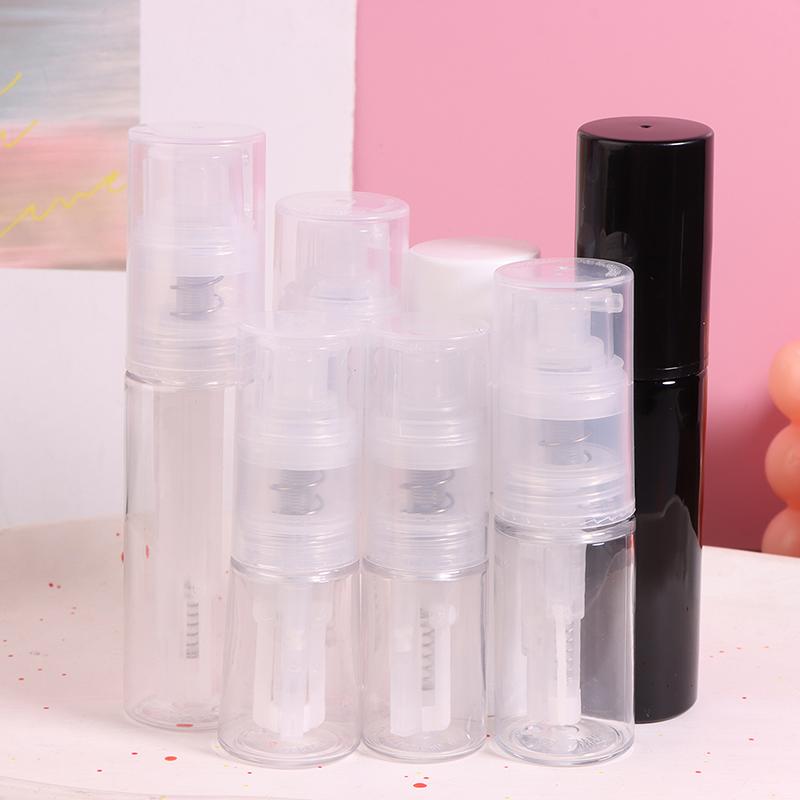 Dry Powder Spray Bottle Refillable Atomizer Baby Powder Dispenser Detachable Traveling Use Plastic Makeup Cosmetics Sprayer