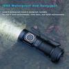High Lumens Rechargeable LED IP68 Waterproof Dustproof Portable Handheld Flashlight for Outdoor Activities Fishing Lighting