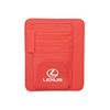 EAV3 2026 Hot Interior Stickers Car Sunshade Card Package Holder Sunglasses Ticket Card Clip For Lexus F SPORT ES RX NX LS UX LM LX G
