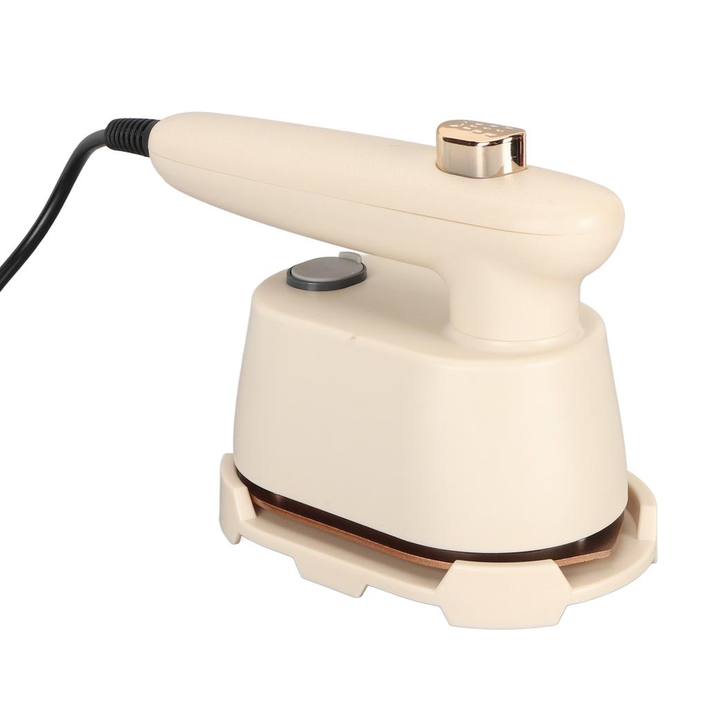 Handheld Steam Iron 40W Mini Iron Machine Dry and Wet Ironing 120ml 180 Degrees Rotatable Small Iron for Travel Home