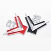 AABHC1 Car Styling Metal V8 Logo Car Fender Emblem Rear Trunk Badge Decor Sticker For Dodge Jeep Ford Chevrolet Lexus Jaguar Chrysler