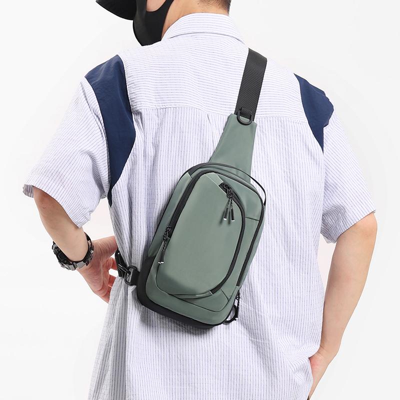 Men's Shoulder Bag Sports Chest Bag Women's Crossbody Bag