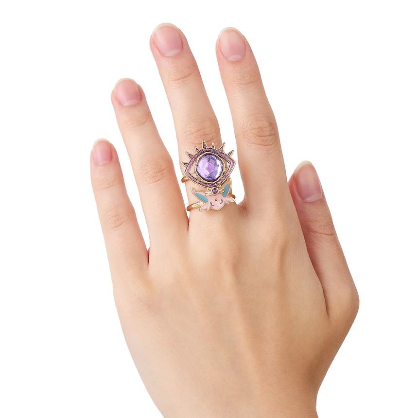 POKEMON Pokemon Center Terastal Espeon Ring Accessory