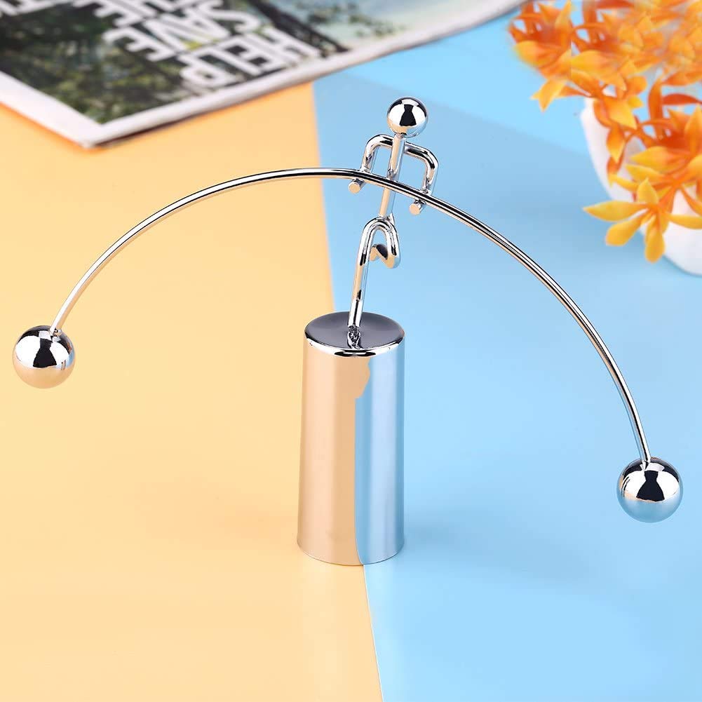 Perpetual Motion Balance Kinetic Art Science Physics Tabletop Science Balance Interior Decoration Toy, Toy, Kit, Desk, Frame, Ball,
