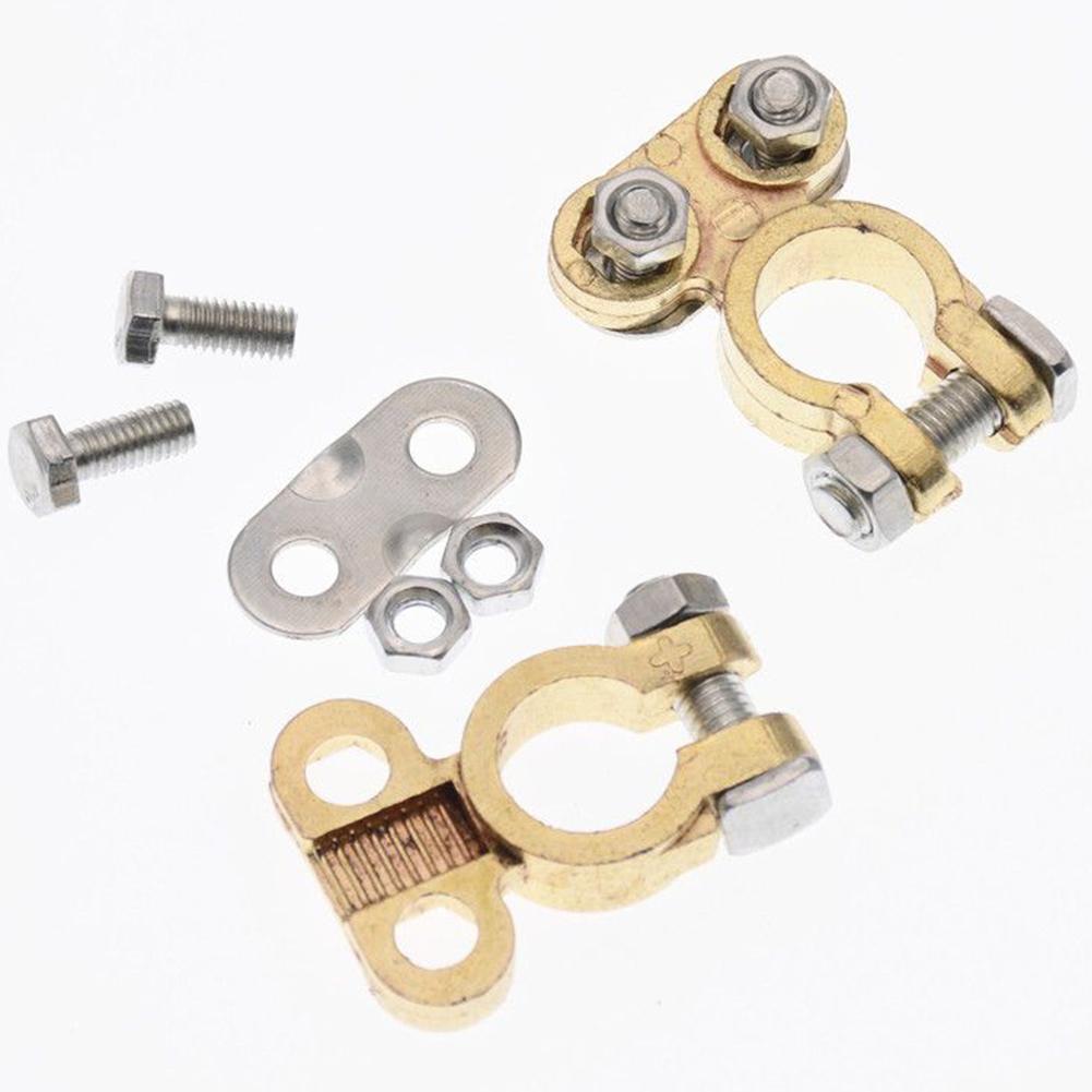 Battery Terminals Van 21mm Head Width Brass/Aluminium