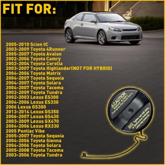 FACTORY Fuel GAS Tank Filler CAP Cover for 7730047010 Toyota 4Runner Scion Lexus