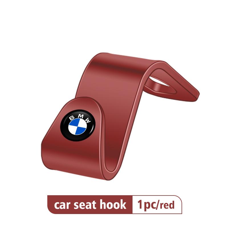 CXVA5 4Pcs Universal Car Seat Back Headrest Storage Hook Accessories For BMW G30 G20 M3 M5 E91 E92 E93 E36 E70 X3 X4 X5 X1 E39 F30