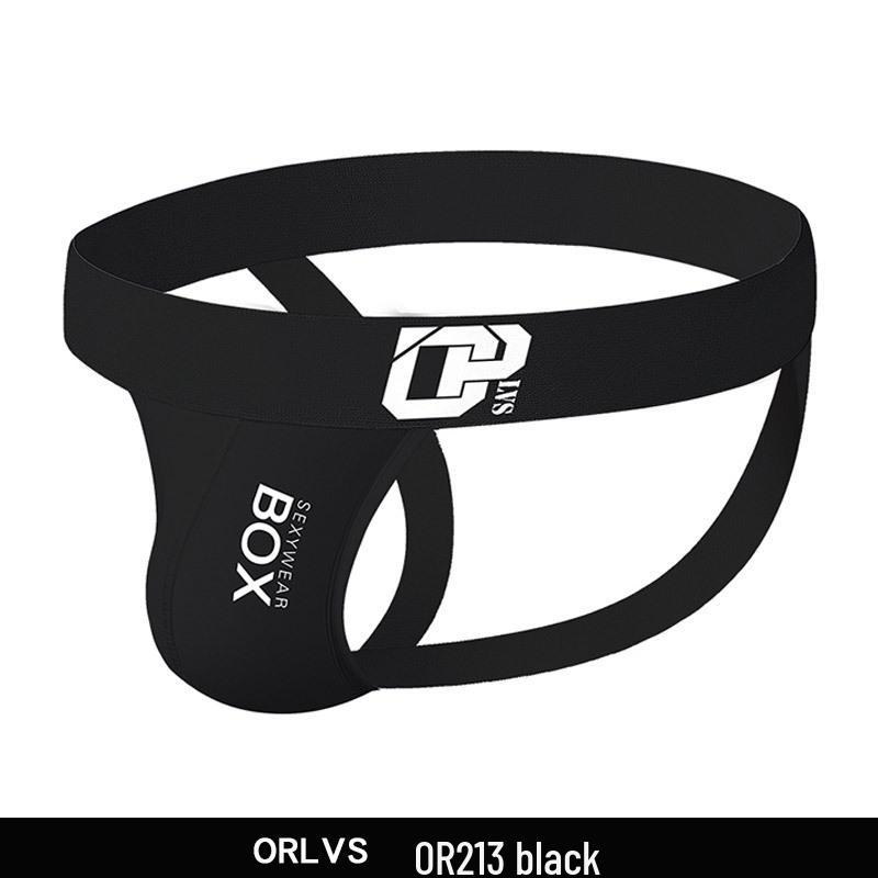Men's Summer Cotton Sport Thong - Low-Waist, Hip-Lifting, Letter Design