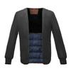 Double-sided cashmere coat men's mid-length business casual large size winter warm long-sleeved lining woolen coat