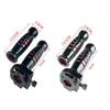 Motorcycle Modification Retro Aluminum Alloy CNC Handlebar with Large Oil Twist 22 Dual Throttle Handle Set,