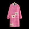 Korean Style Long Sleeve Cooking Smock - Anti-Dirty, Anti-Oil Apron for Adults