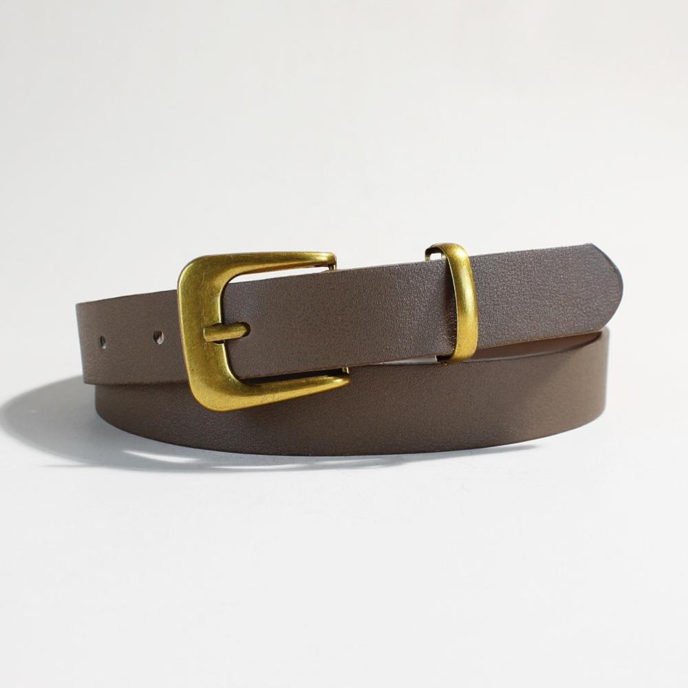 

Ремень женский простой повседневный премиум пряжка женский ремень студенческий ремень джинсовый ремень 102Cm long