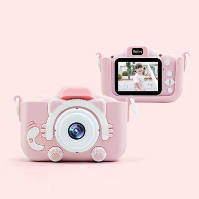 Mini appareil photo numérique X5 HD pour enfants avec écran IPS Cartoon - Cadeau d'anniversaire idéal