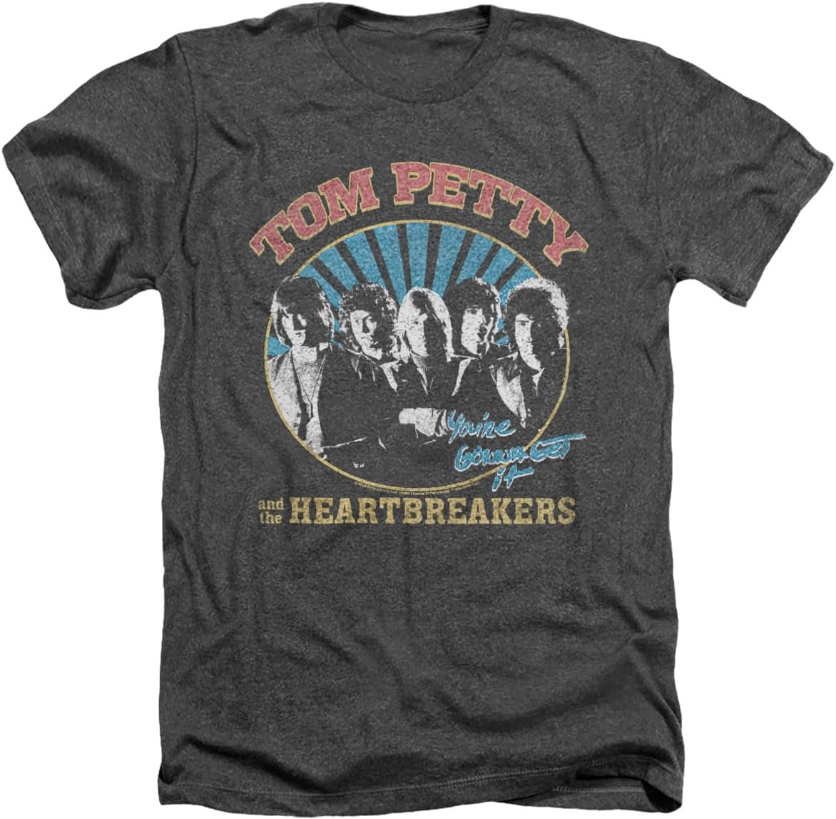 Tom Petty You re Gonna Get It Unisex Adult Heather T Shirt S разноцветный