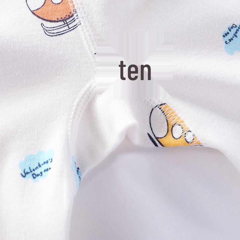 Kids' Pure Cotton Autumn Sleep Pants: Soft, Cozy Leggings for Boys and Girls