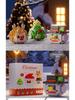 MARD Original Christmas Building Blocks: Santa Claus, Reindeer, Snowman, and Tree Ornaments DIY Toy Set