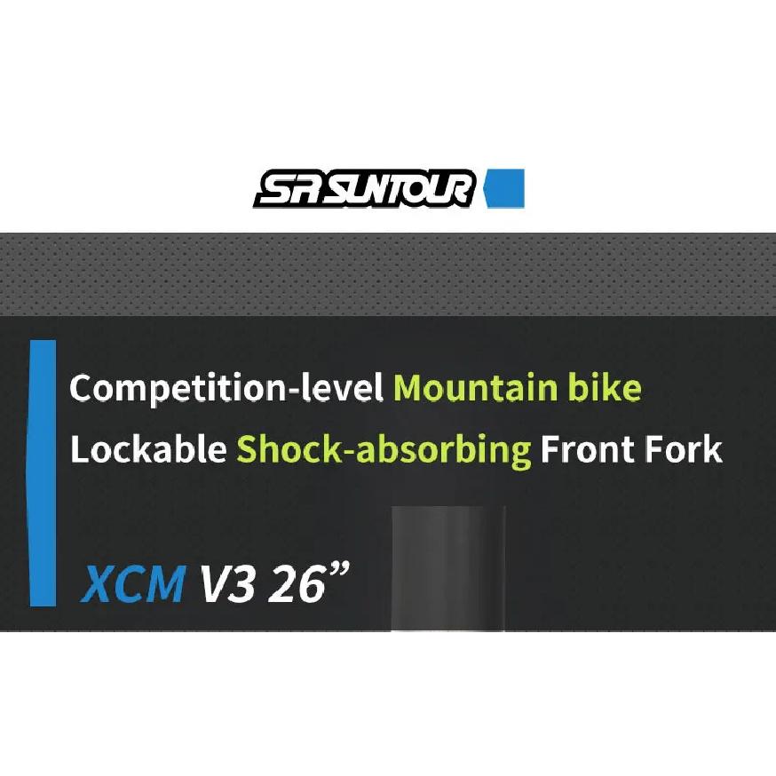 Suntour XCM MTB Vork 26 27.5 29inch schokabsorberende vork Mountainbike Vork 100mm veerweg veervering