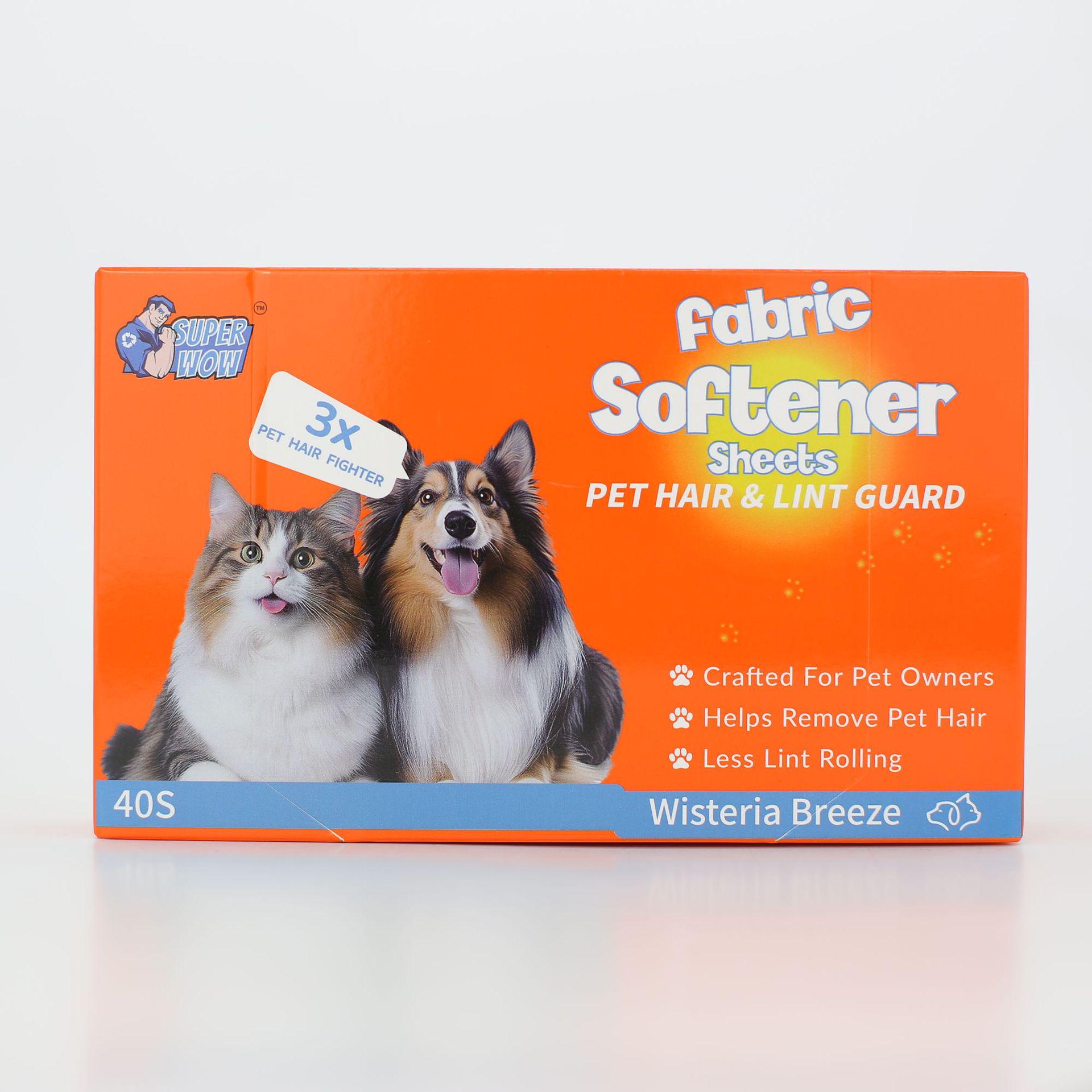 Мягкие ароматизированные листы для стирки домашних животных: Удаляющий запахи, Антистатический, Стойкий аромат для пушистой одежды