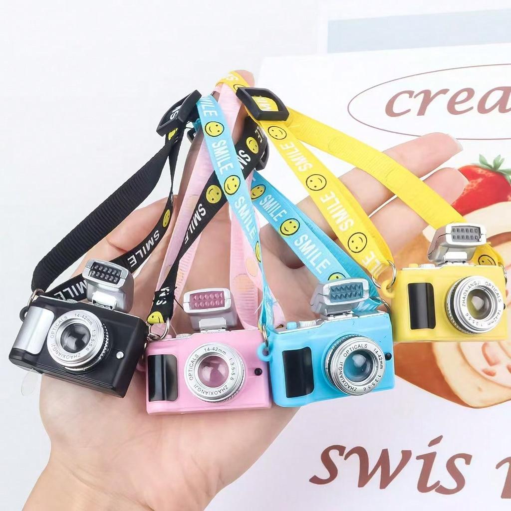 Cute Camera Pendant, Plush Doll Camera Accessory, Accessory Camera Charm