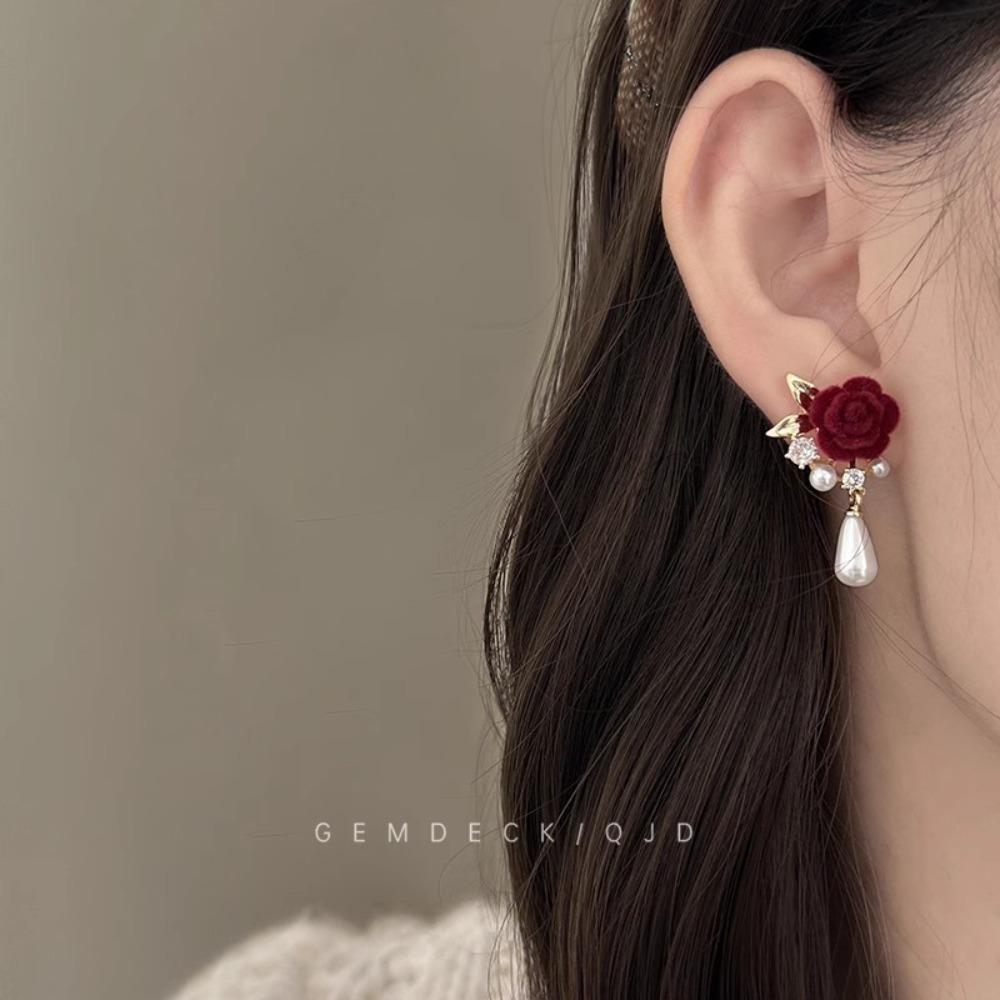 Long Fringed Earrings Feel Exaggerated Temperament Long Stud Earrings Birthday Dinner Earrings Earrings