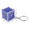 Six-sided 3D Maze Keychain Puzzle Toy Rolling Ball keychain Baby Shower Maze Toys Keyring  Gift Bag