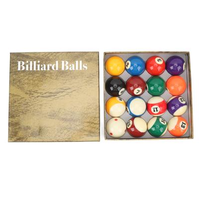 Set 16 Bile Biliard Rășină 2,25inch Mărime Regulamentară Bile Biliard Bile Masă de Biliard