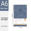 A6/A5/B5 Leather 2025 Business Schedule, Student Daily Planner, 365-day Record Book, Notepad, Memo, 176 Sheets, 352 Pages
