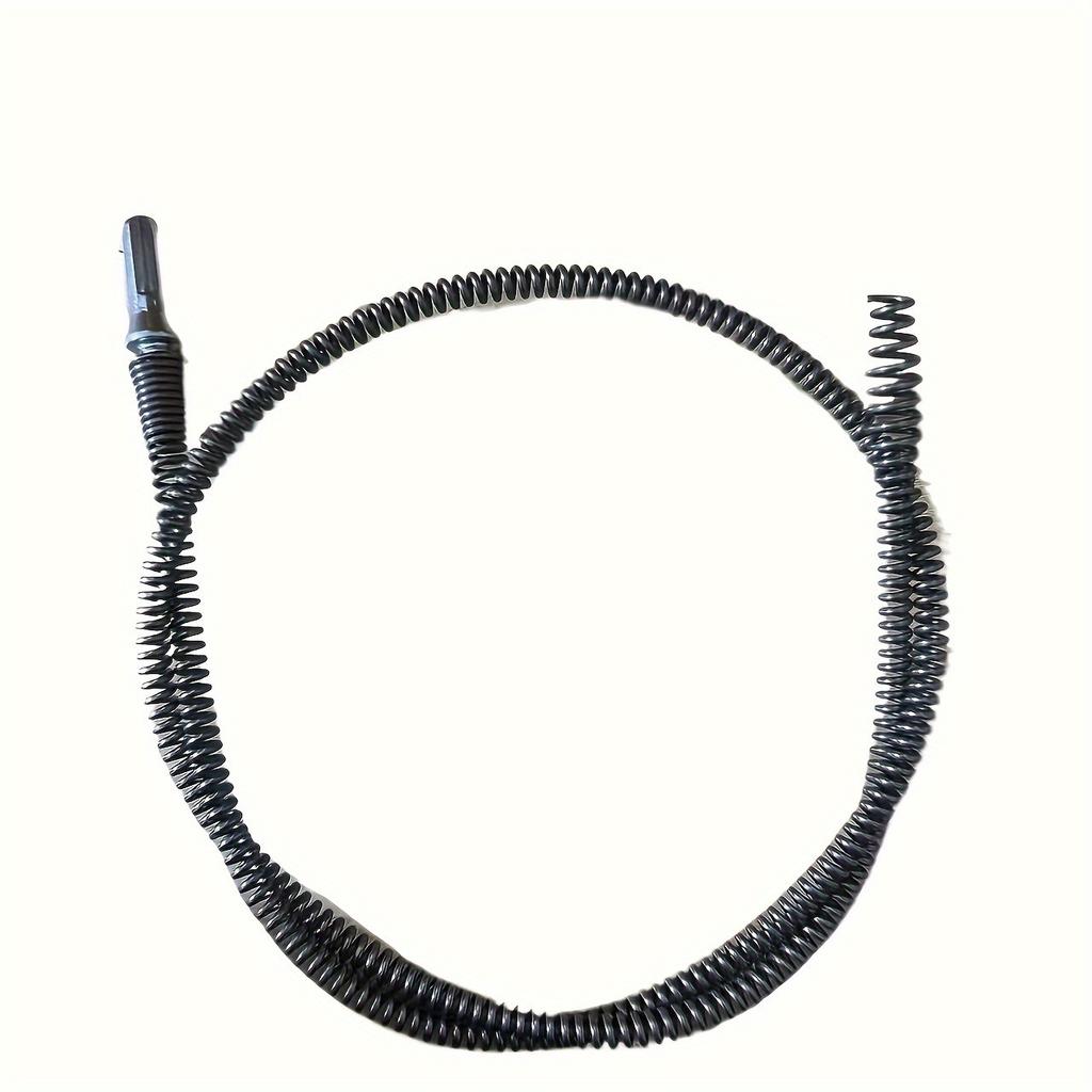 Elektrischer Rohrreinigungsgerät, flexibles Metallkabel, 99,9 cm lang, als Werkzeug zum Entfernen von Verstopfungen in Spülbecken und Toilettenrohren