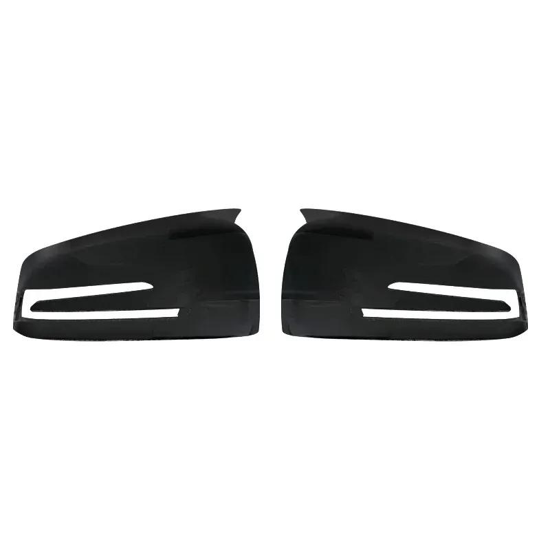 For Mercedes Benz A B C E S CLA GLA GLK Class W176 W246 W204 W212 W221 C177 X204 X156 Carbon Fiber Car Rearview Mirror Cover