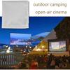 Projector Screen, Portable Projector Curtain 60/72/84/100/120 Inch, White Color Projection Screen 16:9 for Indoor Outdoor Film Theater (100in)