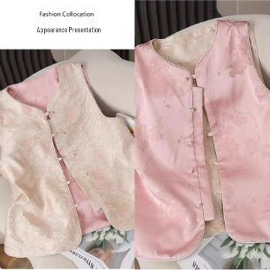 2026 Bestseller Women s Tang Suit Vest - Trendy High-End Spring Style 3XL