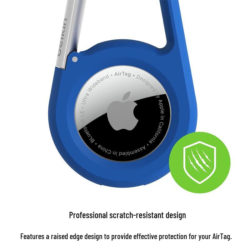 Belkin AirTag Schutz-Federhaken-Hülle