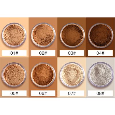 Silky Matte Loose Powder, Breathable Lightweight Setting Powder To Enhance Glow and Define Features, Single Piece
