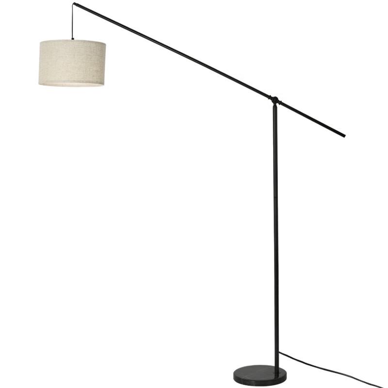 Adjustable Piano Style Floor Reading Lamp with Remote