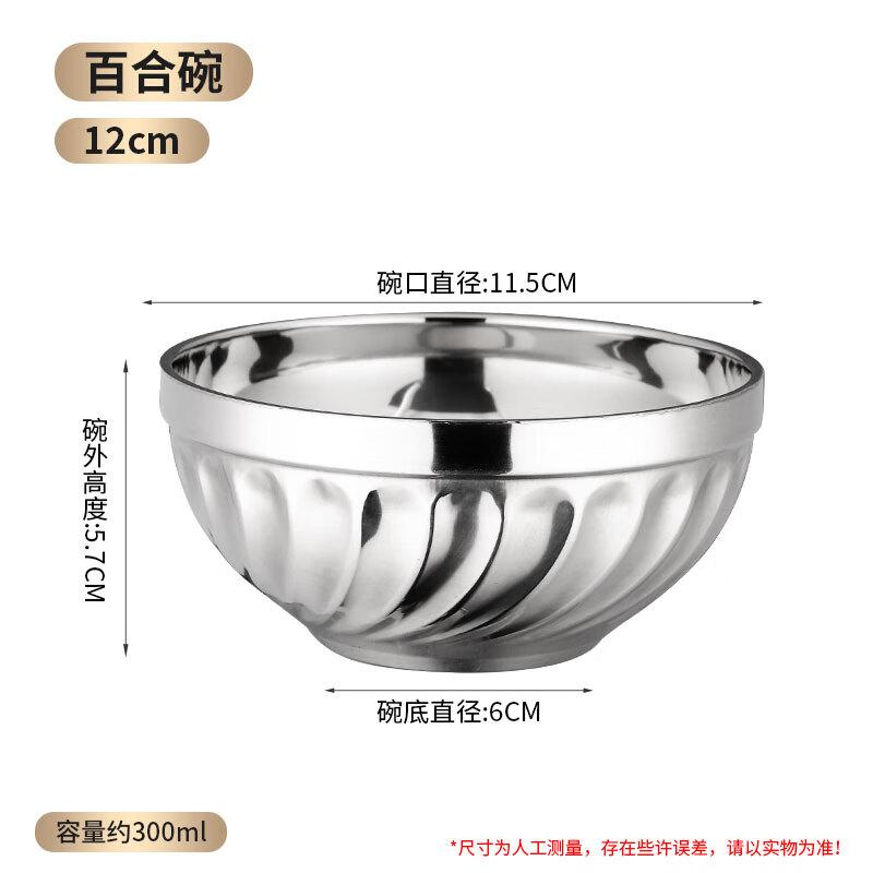Zhao Ran 304 Stainless Steel Insulated Bowl