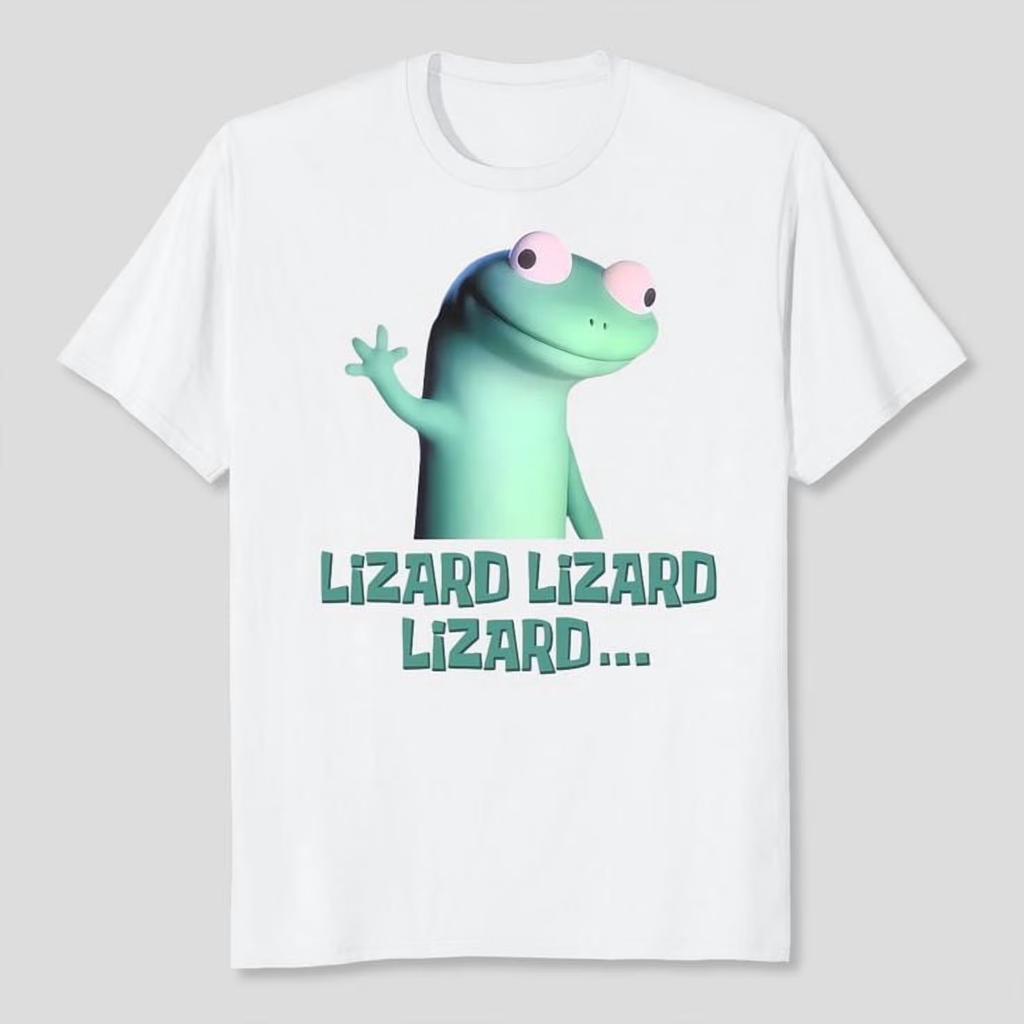Lizard Lizard Lizard Elio Lizard Unisexs TShirt Unisex ONeck 100Cotton Short Sleeve Y2k Oversized Popular Fashion Funny Tee