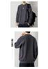 Men's Retro Cable Knit Sweater - Round Neck, Loose Fit, Trendy Autumn/Winter Woolen Knitwear for Teens