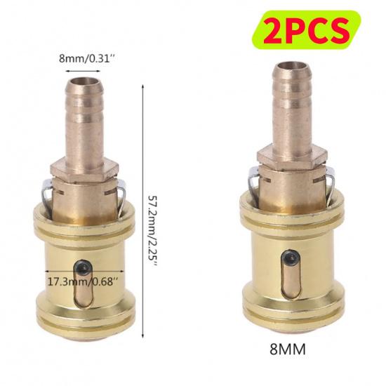 6.5/8mm Air Chuck Adapter Metal Car Tire Valve Clip Quick Connect Pump Nozzle Clamp Inflation Connector Tire Pump Accessories