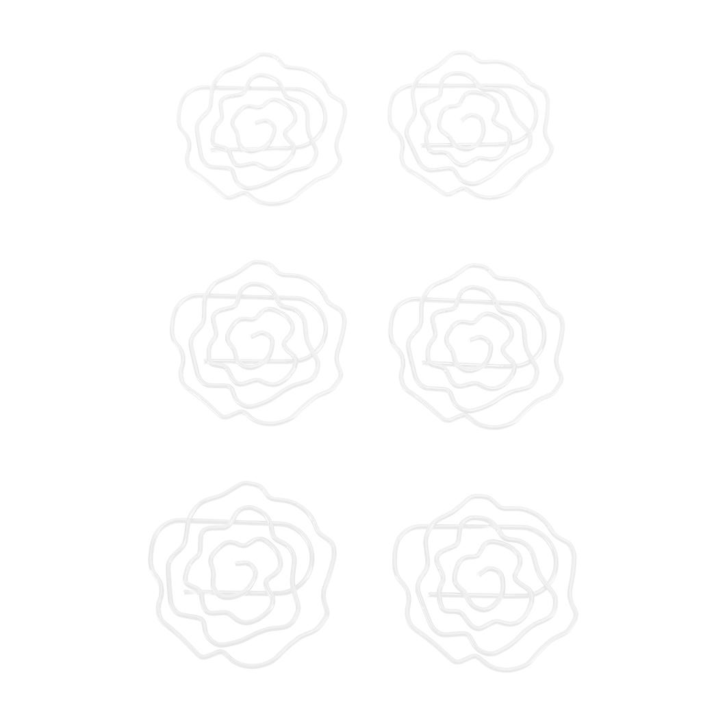 50pcs Paper Clips Cute   Shaped Decorative Metal Paperclips with Storage Box for School