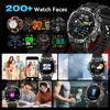 Smartwatch QTLLBT with 100+ Sports Modes, Answer/make Calls, Fitness Activity Tracker, Pedometer, Custom Watch Faces, Weather
