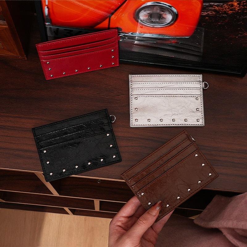 Slim Card Holder Wallet for Women Small Leather Card Case with Multiple Slots, Fashion Gift