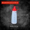 600/800/1000ML Square Squeeze Sauce Bottles Condiment Dispenser Large Mouth Dustproof Kitchen Seasoning Salad Olive Oil Bottle