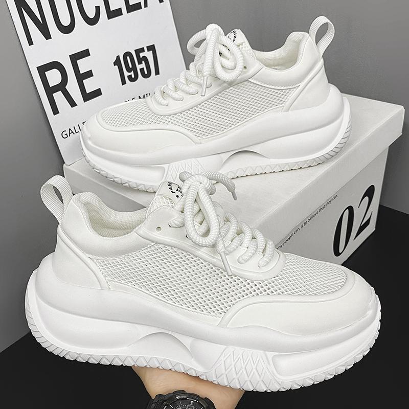 Fashion Men Casual Sneaker Summer 2025 Shoe for Men Breathable Outdoor Sports Driving Non Slip Trendy All Match Fashion Male Footwear