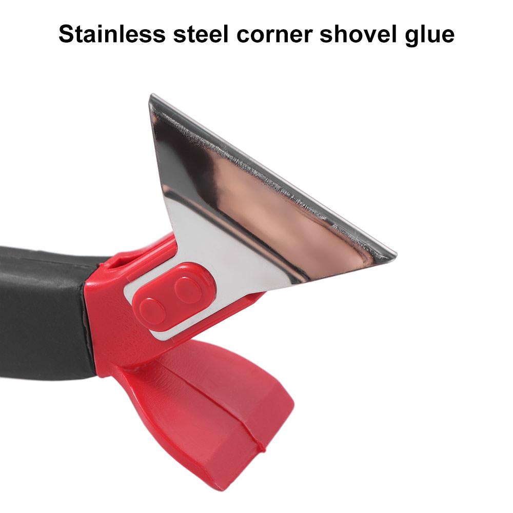3-in-1 Caulk Tool Ergonomics Grip Spureboard Cement Removal Cement Jointing Shovel  Bath