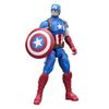 Figur Captain America 30 cm, Titan-Serie, 11 Artikulationspunkte, Superhelden-Spielzeug für Kinder, Marvel, ab 4 Jahren