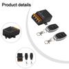 For Doors General Remote Control AC 220V Switch 433mhz Remote Switch For Pump Effortless Setup Enhanced Security System