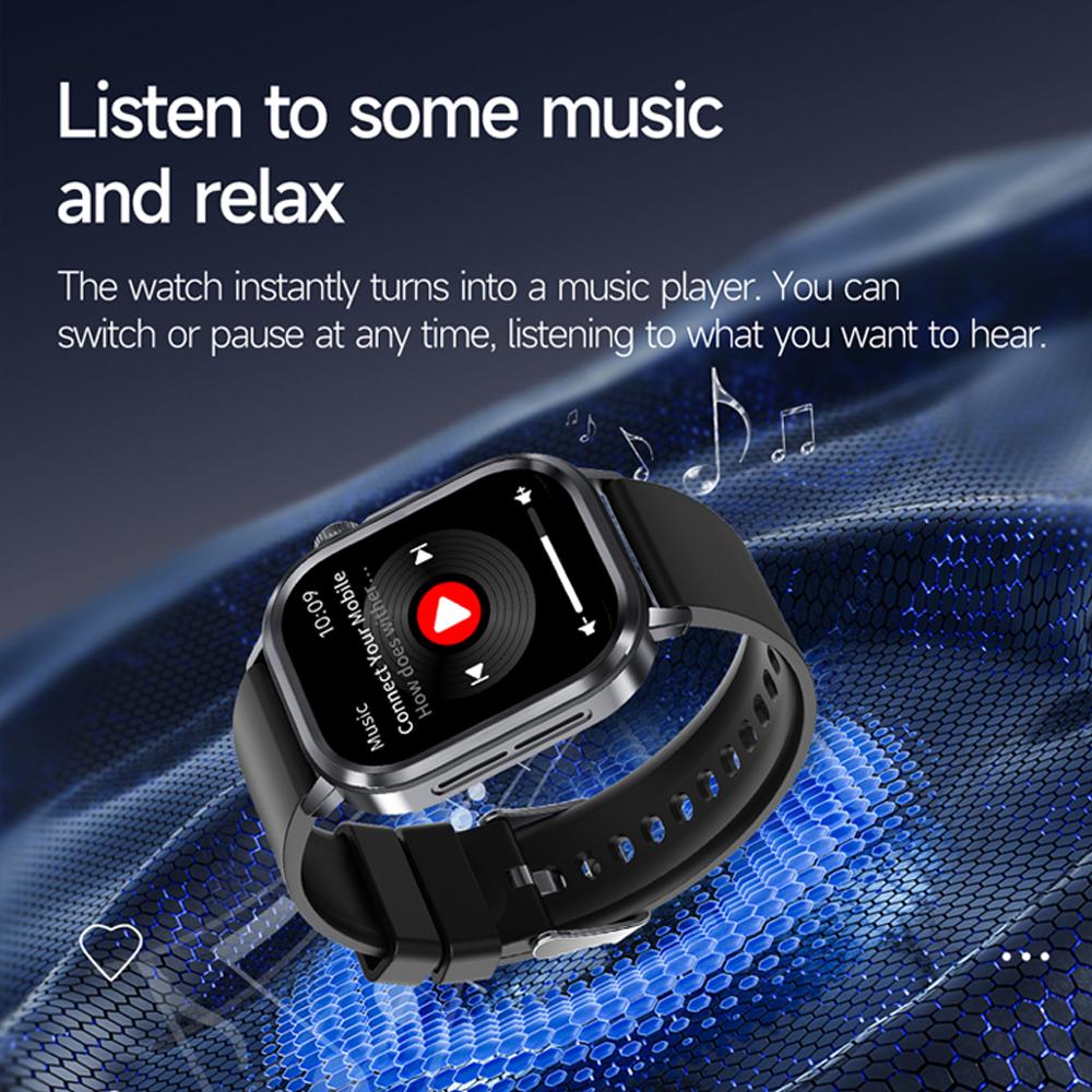 SACOSDING 2026 New Health Tracker Smart Watch Women Body Fat BMI Micro Physical Examination Bluetooth Call Smartwatch Men