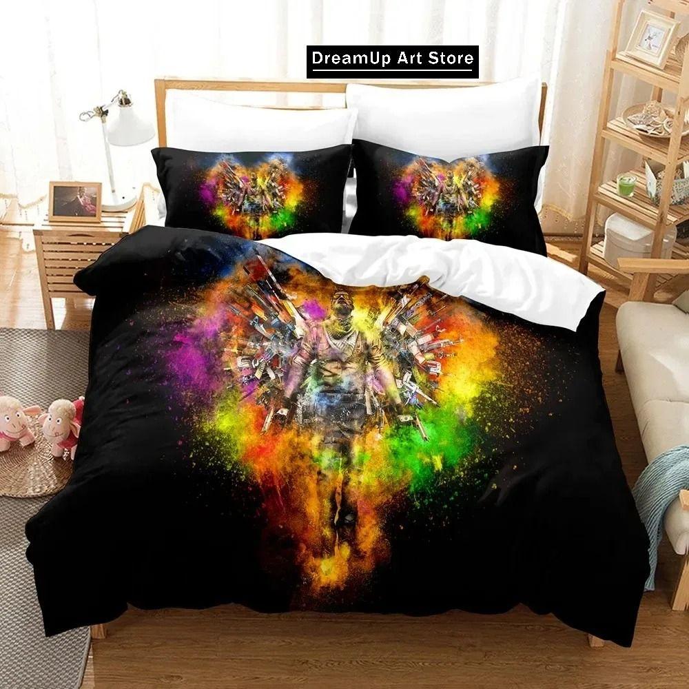 3D Print Fashion Shooting Game Csgo Bedding Set Boys Girls Twin Queen Full Size Duvet Cover Pillowcase Bed Adult Bedroom