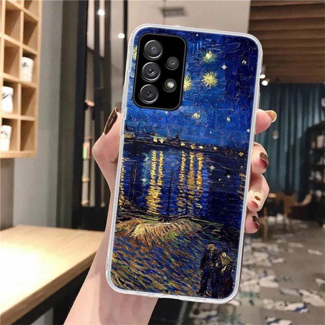 Van Gogh Pittura A Olio di Arte Cassa Del Telefono Morbida Per Samsung Galaxy A51 A50 A71 A70 A10 A20e A30 A40 A41 a31 A21s A11 A6 A7 A8 A9 Più