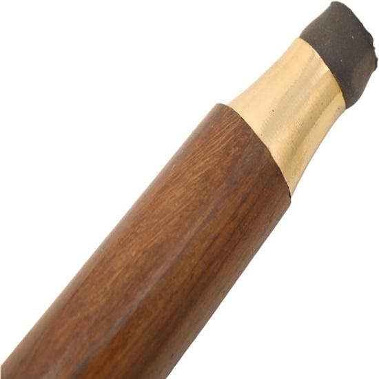 2er-Set, Totenkopf-Stockgriff, nur Messingspitze, zum Anschrauben, Aufsatz für Gehstock, Ersatzgriff für Gehstöcke und Stöcke, Kopfgriff, Messingknopf